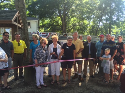 Ribbon cutting with Brunswick County Chamber of Commerce
